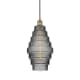 A thumbnail of the Innovations Lighting 616-1P-18-8 Cascade Pendant Antique Brass / Smoked