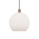 A thumbnail of the Innovations Lighting 616-1P-14-12 Athens Pendant Antique Copper / Matte White