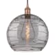 A thumbnail of the Innovations Lighting 616-1P 15 14 Athens Deco Swirl Pendant Antique Copper / Light Smoke Deco Swirl