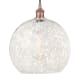 A thumbnail of the Innovations Lighting 616-1P 17 14 White Mouchette Pendant Antique Copper