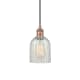 A thumbnail of the Innovations Lighting 616-1P-10-5 Caledonia Pendant Antique Copper / Mouchette