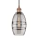 A thumbnail of the Innovations Lighting 616-1P 8 6 Vaz Pendant Antique Copper / Light Smoke