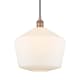 A thumbnail of the Innovations Lighting 616-1P-14-12 Cindyrella Pendant Antique Copper / Cased Matte White