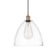 A thumbnail of the Innovations Lighting 616-1P-14-12 Edison Dome Pendant Antique Copper / Clear