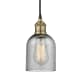 A thumbnail of the Innovations Lighting 616-1P-10-5 Caledonia Pendant Black Antique Brass / Charcoal