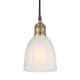 A thumbnail of the Innovations Lighting 616-1P-10-6 Brookfield Pendant Black Antique Brass / White
