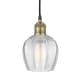 A thumbnail of the Innovations Lighting 616-1P-10-6 Norfolk Pendant Black Antique Brass / Clear