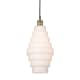 A thumbnail of the Innovations Lighting 616-1P-18-8 Cascade Pendant Black Antique Brass / White