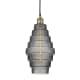 A thumbnail of the Innovations Lighting 616-1P-18-8 Cascade Pendant Black Antique Brass / Smoked