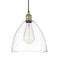 A thumbnail of the Innovations Lighting 616-1P-14-12 Edison Dome Pendant Black Antique Brass / Clear