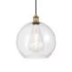 A thumbnail of the Innovations Lighting 616-1P-14-12 Athens Pendant Brushed Brass / Clear