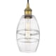 A thumbnail of the Innovations Lighting 616-1P 8 6 Vaz Pendant Brushed Brass / Clear