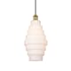 A thumbnail of the Innovations Lighting 616-1P-18-8 Cascade Pendant Brushed Brass / White