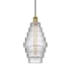 A thumbnail of the Innovations Lighting 616-1P-18-8 Cascade Pendant Brushed Brass / Clear