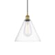 A thumbnail of the Innovations Lighting 616-1P-14-12 Edison Cone Pendant Brushed Brass / Clear