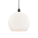 A thumbnail of the Innovations Lighting 616-1P-17-14 Athens Pendant Matte Black / Matte White