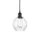 A thumbnail of the Innovations Lighting 616-1P-9-6 Waverly Pendant Matte Black / Clear