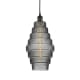 A thumbnail of the Innovations Lighting 616-1P-18-8 Cascade Pendant Matte Black / Smoked