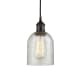 A thumbnail of the Innovations Lighting 616-1P-10-5 Caledonia Pendant Oil Rubbed Bronze / Mica