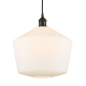 A thumbnail of the Innovations Lighting 616-1P-14-12 Cindyrella Pendant Oil Rubbed Bronze / Cased Matte White