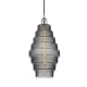 A thumbnail of the Innovations Lighting 616-1P-18-8 Cascade Pendant Polished Chrome / Smoked