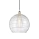 A thumbnail of the Innovations Lighting 616-1P-16-13 Athens Pendant Polished Nickel / Clear Deco Swirl