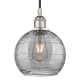 A thumbnail of the Innovations Lighting 616-1P 10 8 Athens Deco Swirl Pendant Polished Nickel / Light Smoke Deco Swirl