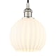 A thumbnail of the Innovations Lighting 616-1P 10 8 White Venetian Pendant Polished Nickel