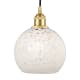 A thumbnail of the Innovations Lighting 616-1P 10 8 White Mouchette Pendant Satin Gold