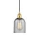 A thumbnail of the Innovations Lighting 616-1P-10-5 Caledonia Pendant Satin Gold / Charcoal