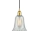 A thumbnail of the Innovations Lighting 616-1P-12-6 Hanover Pendant Satin Gold / Mouchette