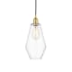 A thumbnail of the Innovations Lighting 616-1P-15-7 Cindyrella Pendant Satin Gold / Clear