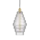A thumbnail of the Innovations Lighting 616-1P-18-8 Cascade Pendant Satin Gold / Clear