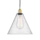 A thumbnail of the Innovations Lighting 616-1P-14-12 Berkshire Pendant Satin Gold / Seedy