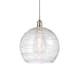 A thumbnail of the Innovations Lighting 616-1P-16-13 Athens Pendant Brushed Satin Nickel / Clear Deco Swirl