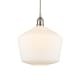 A thumbnail of the Innovations Lighting 616-1P-14-12 Cindyrella Pendant Brushed Satin Nickel / Cased Matte White