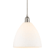 A thumbnail of the Innovations Lighting 616-1P-14-12 Edison Dome Pendant Brushed Satin Nickel / Matte White