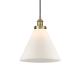 A thumbnail of the Innovations Lighting 616-1PH-15-12-L Cone Pendant Antique Brass / Matte White