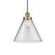 A thumbnail of the Innovations Lighting 616-1PH-15-12-L Cone Pendant Antique Brass / Clear