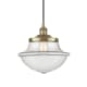 A thumbnail of the Innovations Lighting 616-1PH-12-12 Oxford Pendant Antique Brass / Clear
