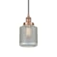 A thumbnail of the Innovations Lighting 616-1PH-12-6 Stanton Pendant Antique Copper / Clear Wire Mesh