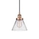 A thumbnail of the Innovations Lighting 616-1PH-10-8 Cone Pendant Antique Copper / Clear
