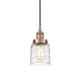 A thumbnail of the Innovations Lighting 616-1PH-10-5 Bell Pendant Antique Copper / Deco Swirl