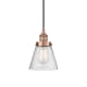 A thumbnail of the Innovations Lighting 616-1PH-10-6 Cone Pendant Antique Copper / Seedy