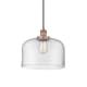 A thumbnail of the Innovations Lighting 616-1PH-12-12-L Bell Pendant Antique Copper / Clear