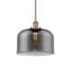 A thumbnail of the Innovations Lighting 616-1PH-12-12-L Bell Pendant Antique Copper / Plated Smoke