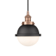 A thumbnail of the Innovations Lighting 616-1PH-10-7 Hampden Pendant Antique Copper / Matte White