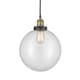 A thumbnail of the Innovations Lighting 616-1PH-16-12 Beacon Pendant Black Antique Brass / Clear