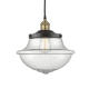 A thumbnail of the Innovations Lighting 616-1PH-12-12 Oxford Pendant Black Antique Brass / Seedy