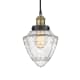 A thumbnail of the Innovations Lighting 616-1PH-12-7 Bullet Pendant Black Antique Brass / Seedy